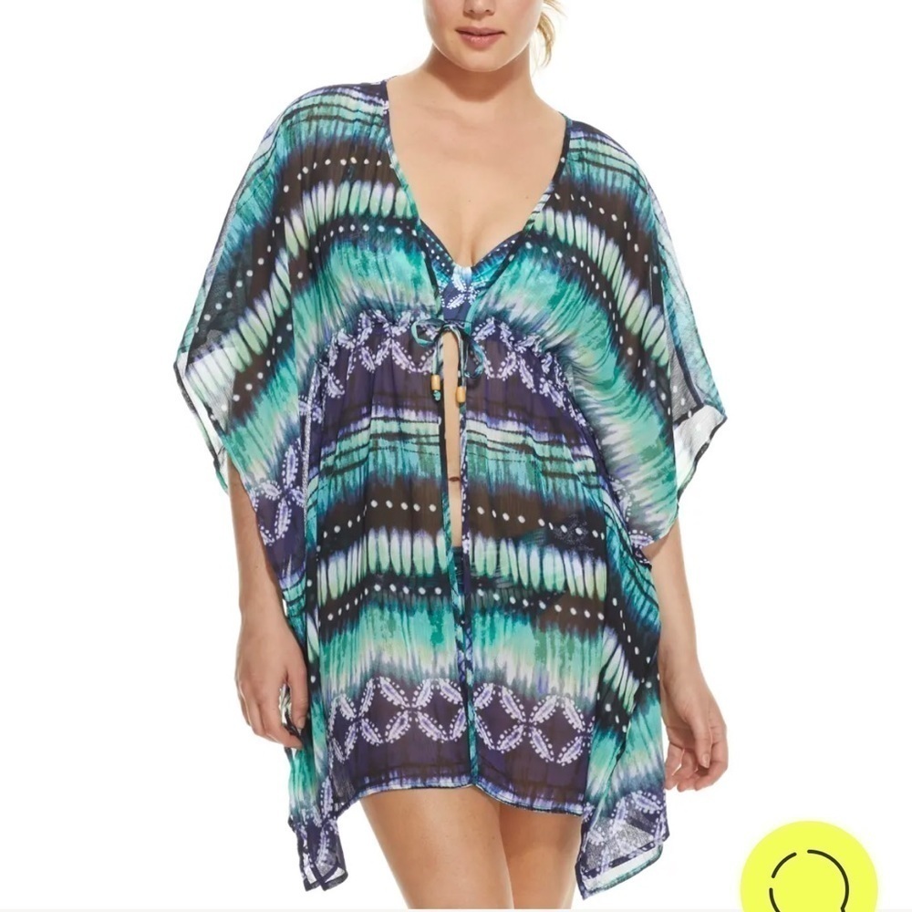 BLEU ROD BEATTIE
Sun, Sea & Sand Chiffon Caftan Cover-Up